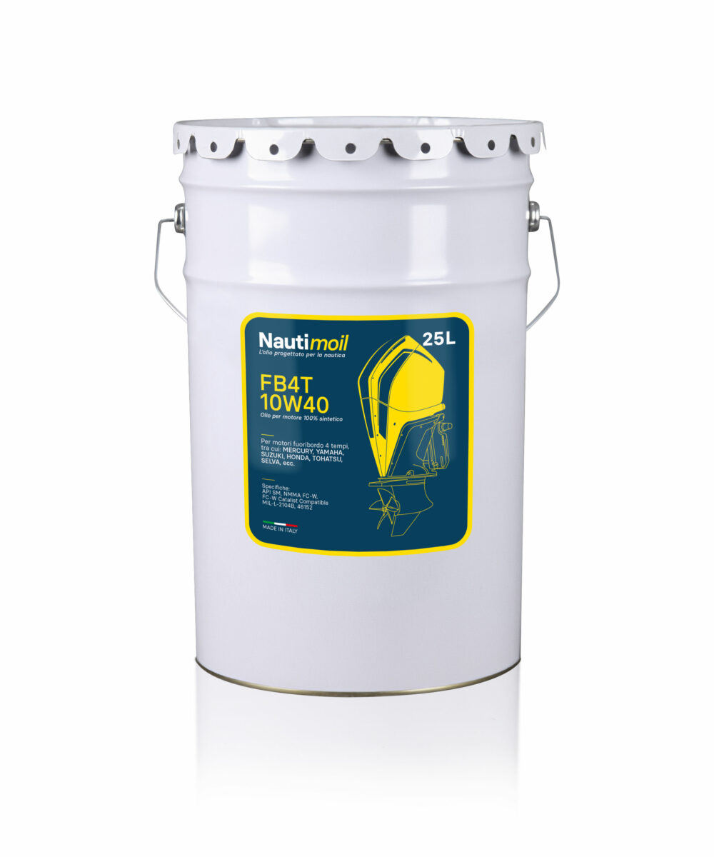 NAUTIMOIL Fuoribordo FB4T sintetico | 10W40 | 25L