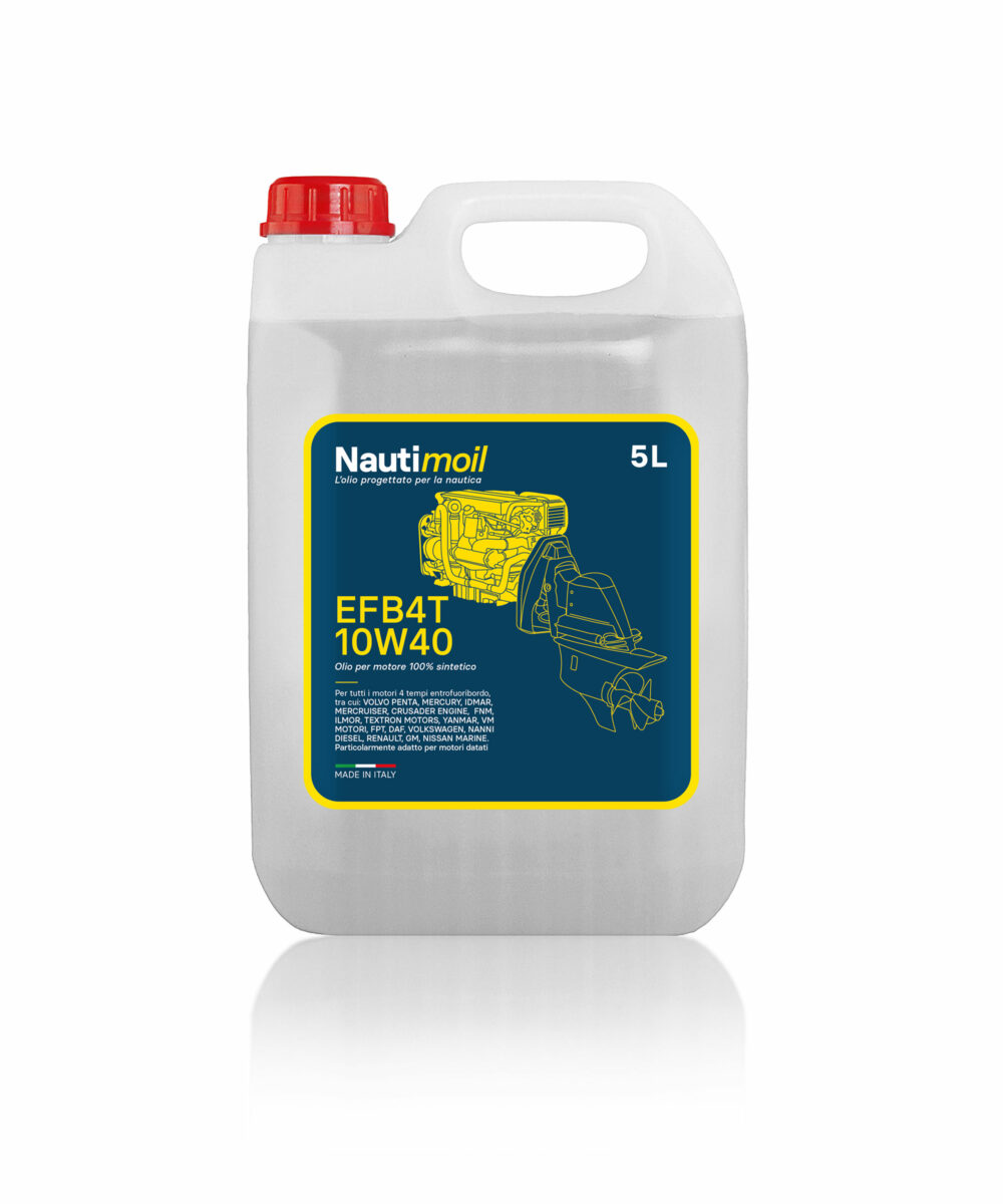 NAUTIMOIL Entrofuoribordo EFB4T 10W40 - 5L