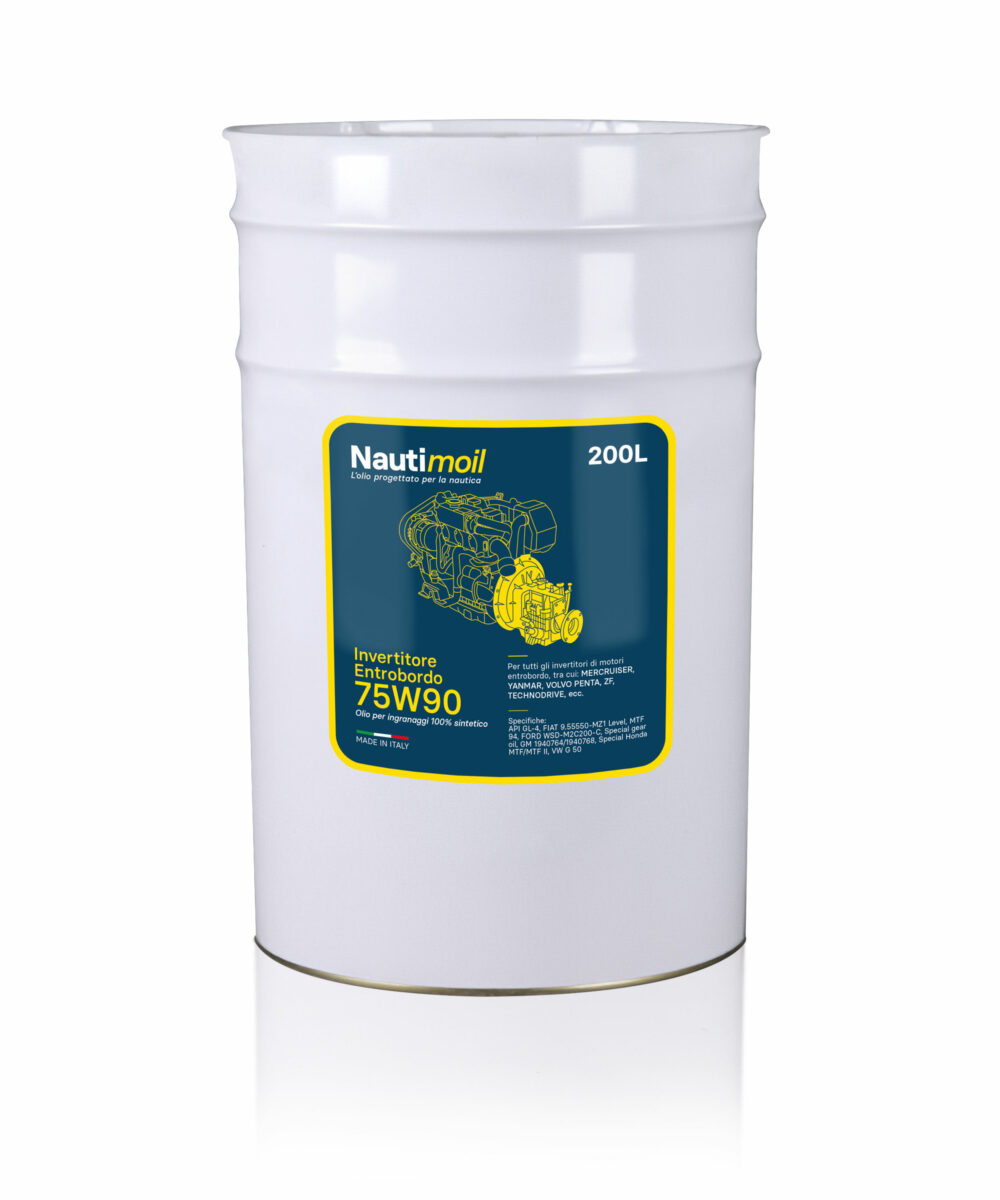 NAUTIMOIL TRASMISSIONI NAUTICHE | INVERTITORI | ENTROBORDO | 75W90 | 200L