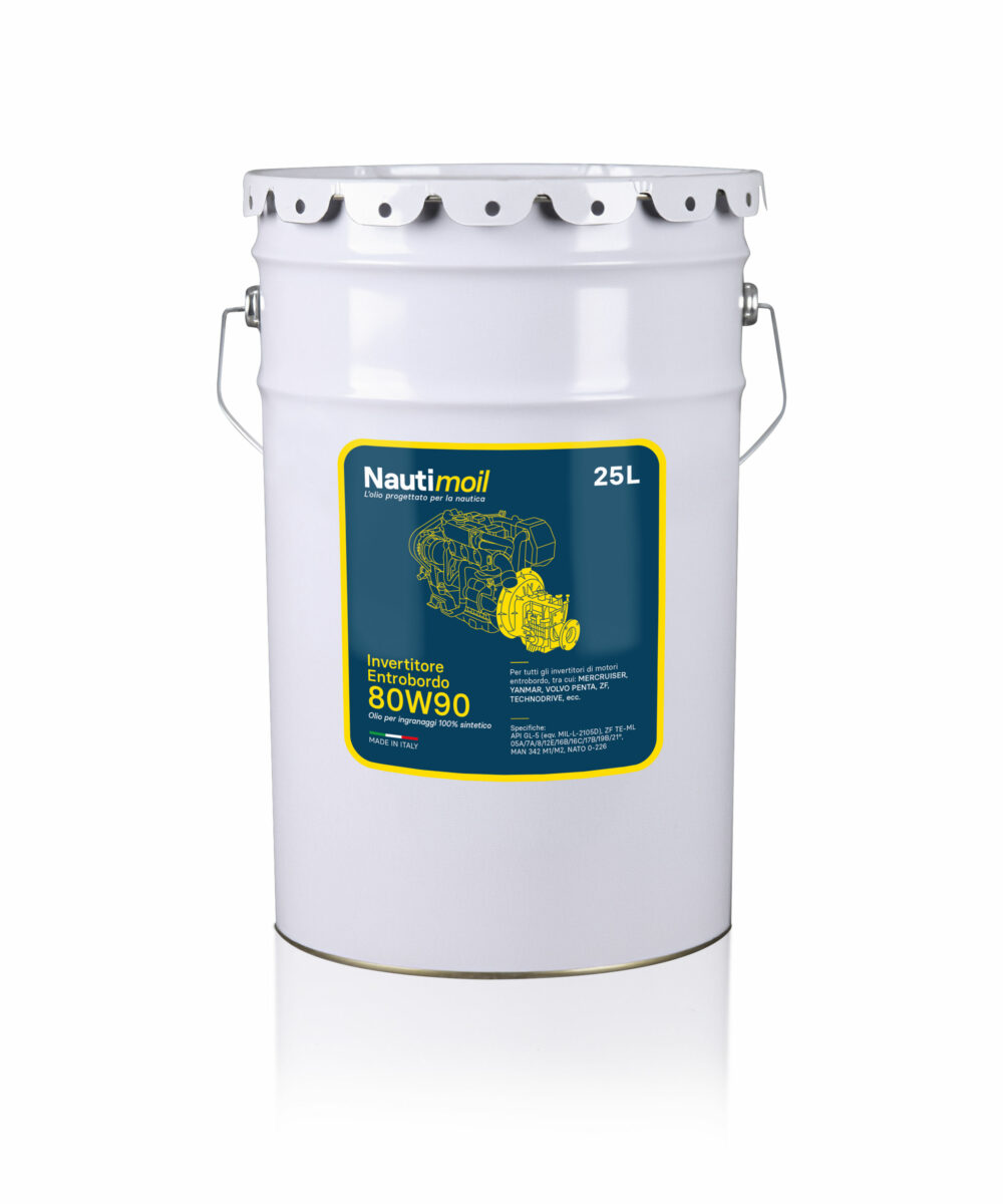 NAUTIMOIL TRASMISSIONI NAUTICHE | INVERTITORI | ENTROBORDO | 80W90 | 25L