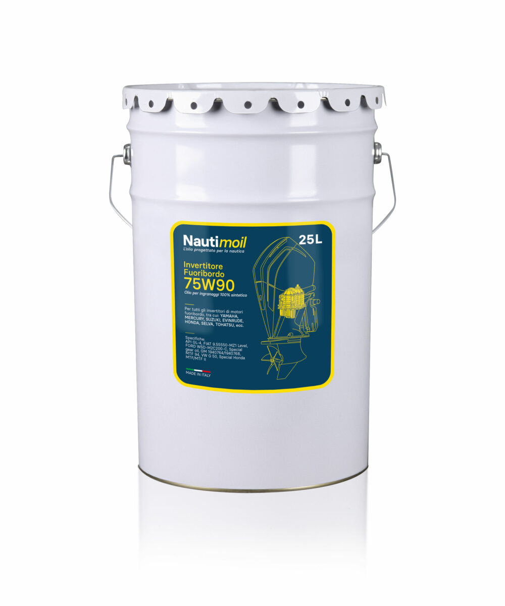 NAUTIMOIL TRASMISSIONI NAUTICHE | INVERTITORI | FUORIBORDO | 75W90 | 25L