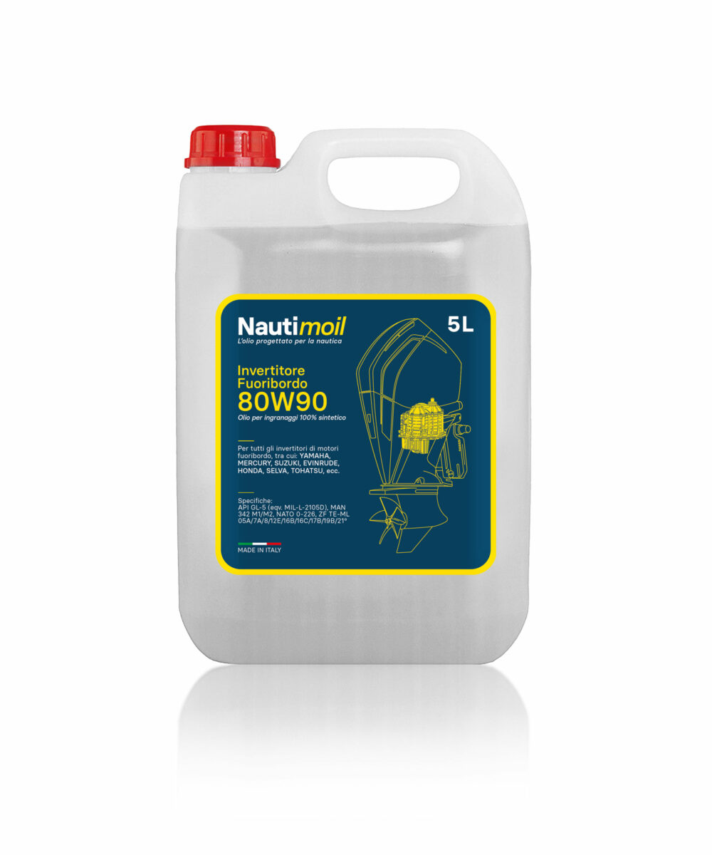 NAUTIMOIL TRASMISSIONI NAUTICHE | INVERTITORI | FUORIBORDO | 80W90 | 5L