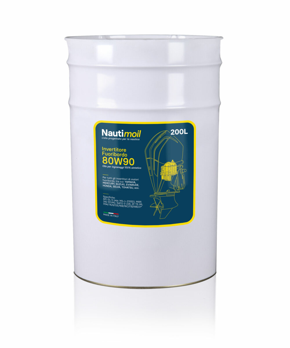 NAUTIMOIL TRASMISSIONI NAUTICHE | INVERTITORI | FUORIBORDO | 80W90 | 200L