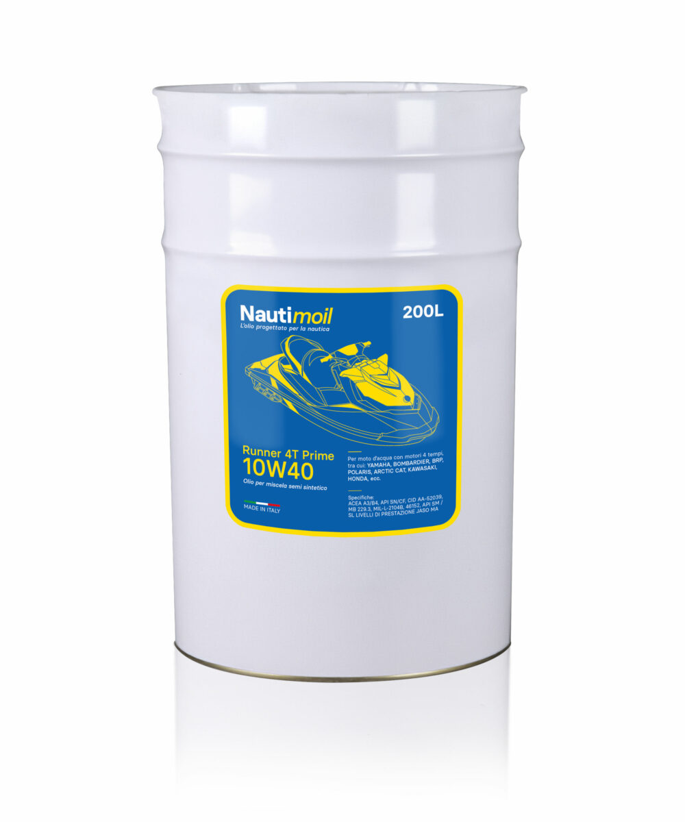 NAUTIMOIL RUNNER 4T 10W40 PRIME- 200L